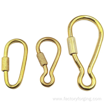 The steel valve parts brass gear hook